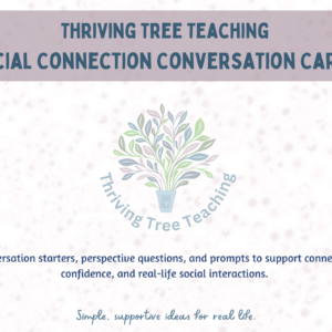 Social Connection Conversation Cards