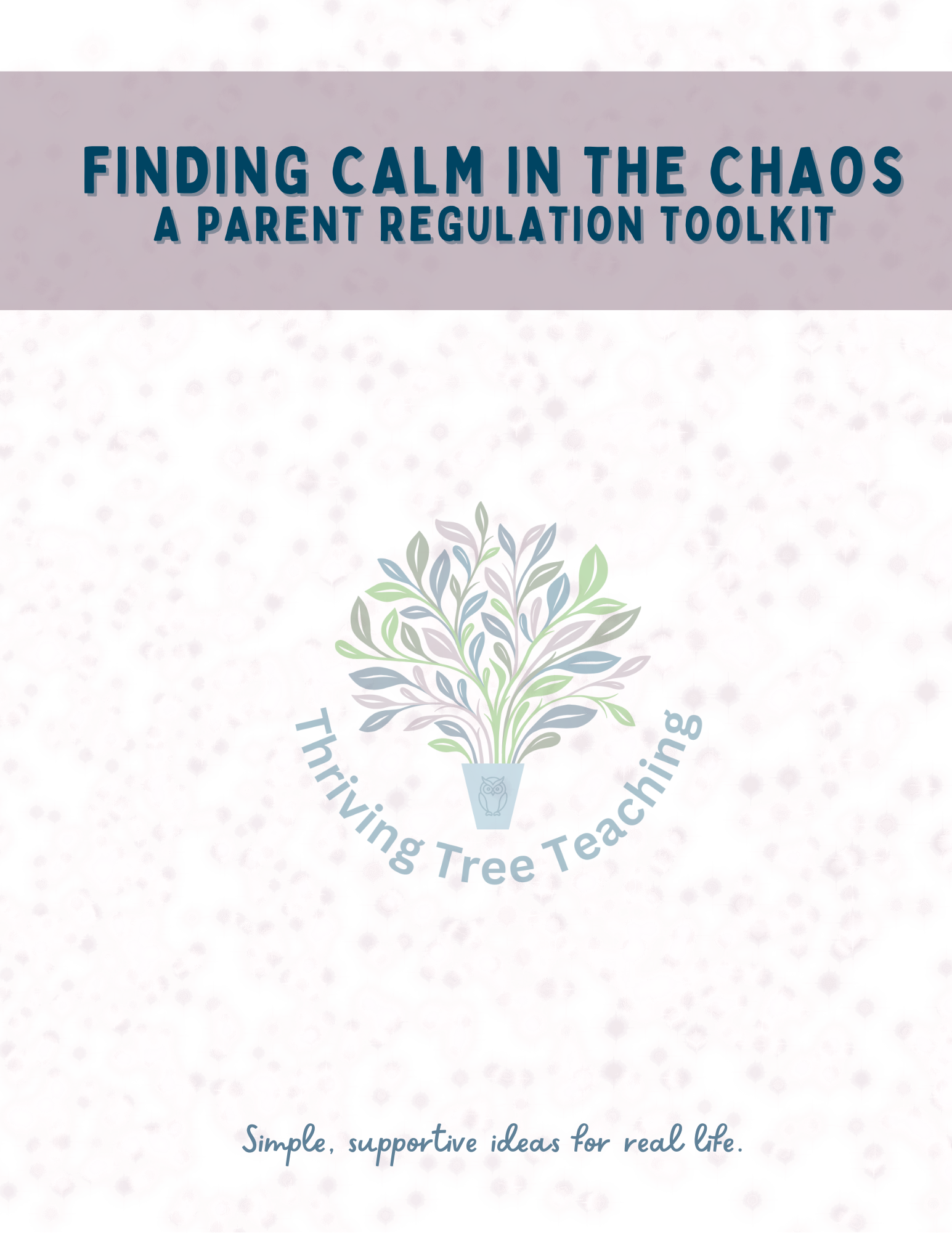 Parent Regulation Toolkit