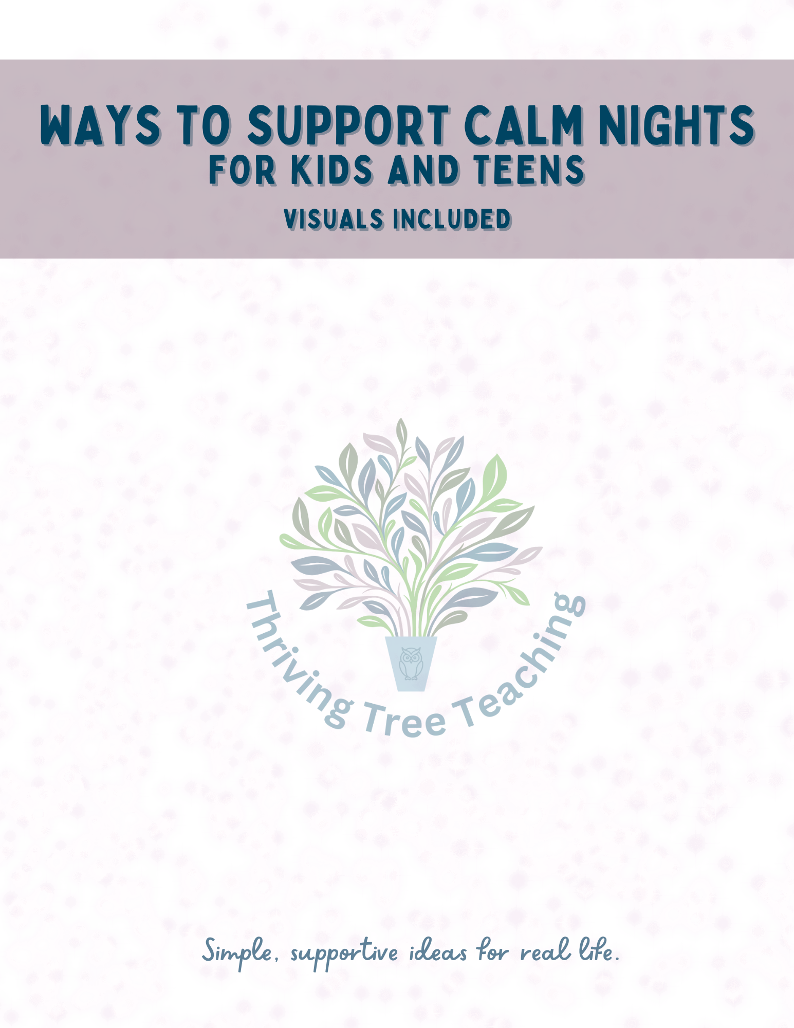 Ways to Support Calm Nights for Kids and Teens
